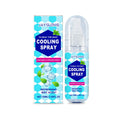50 ml portable cooling spray bottle with menthol formula for summer refreshment