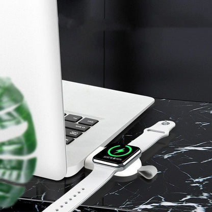 Wireless charging dock for Apple Watch with intelligent chip, durable ABS construction, and versatile charging options