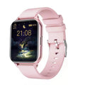 Smart watch with 1.7-inch screen, zinc alloy case, IP68 waterproof, and body temperature heart rate sleep monitoring.