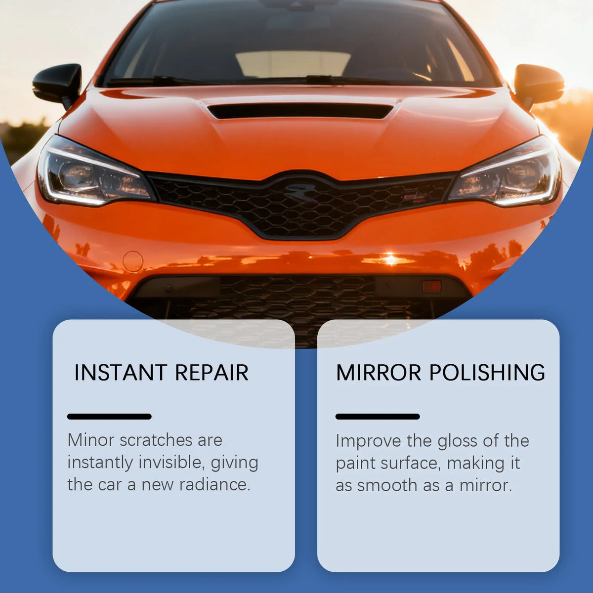 RAYHONG car scratch care cream 100g tube with sponge for car paint scratch and swirl removal