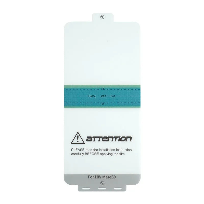 TPU screen protector for Huawei Mate60 phone with application tools