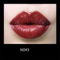 Gentle moisturising lipstick 3.8g in eight shades NO1 to NO8 including red cherries plum grapefruit and rose bean paste