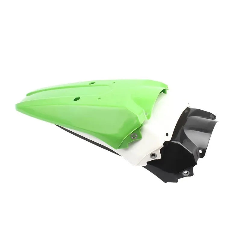 Kawasaki KLX250 KLX300 plastic motorcycle mudguard tail plate in black
