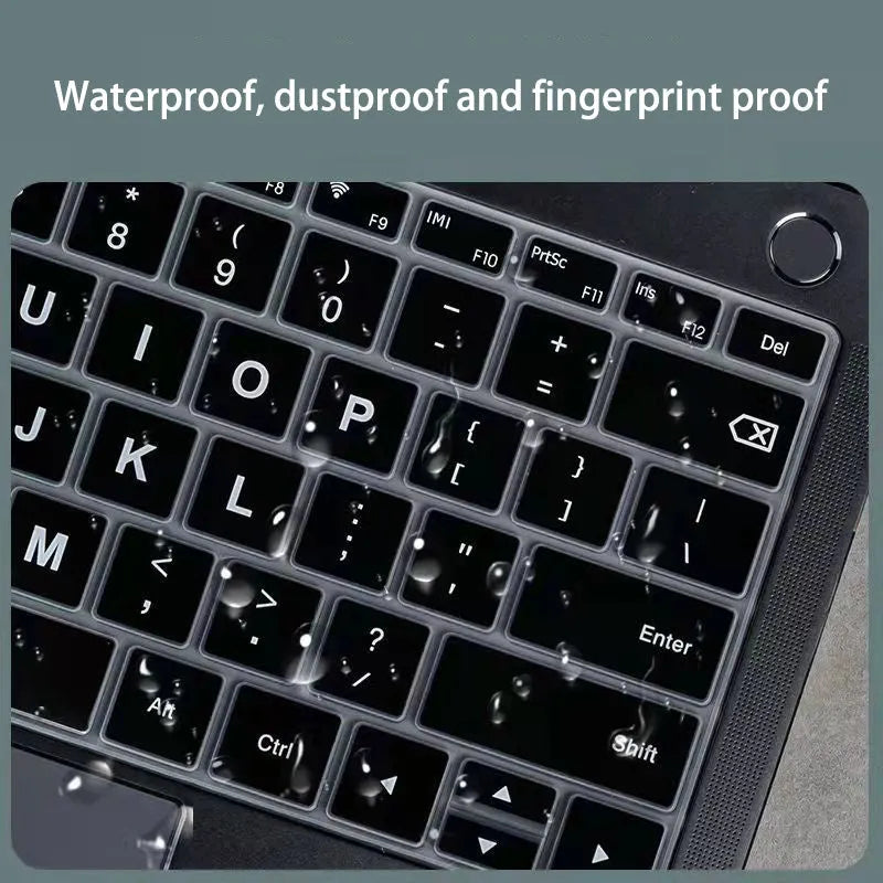 Colourful printed TPU keyboard protective film for 13.3-inch Apple MacBook Pro Air laptop.