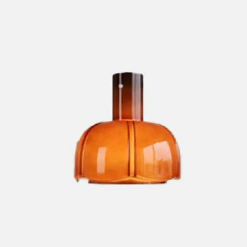 Medieval glass bud retro chandelier pendant light in chosen colour with tricolor light fitting