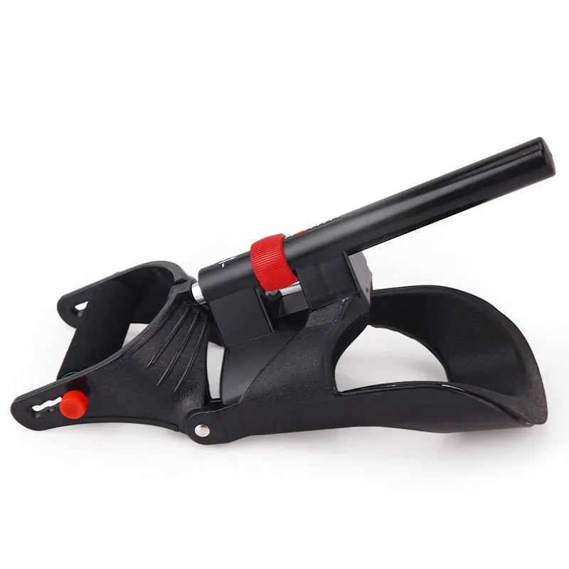 Adjustable hand grip exerciser trainer in spring steel, 31.5cm by 12.5cm by 17cm, for forearm wrist and finger strength training