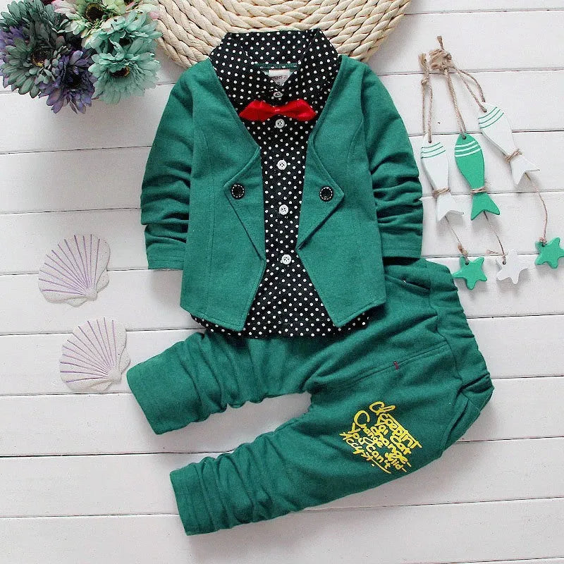 Kids casual sport suit tracksuit set in multiple colour options with size chart