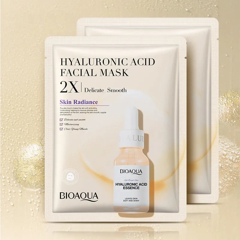 Collagen Face Mask sheet masks in Centella Asiatica, Hyaluronic Acid, Vitamin C and Collagen formulas 30g each