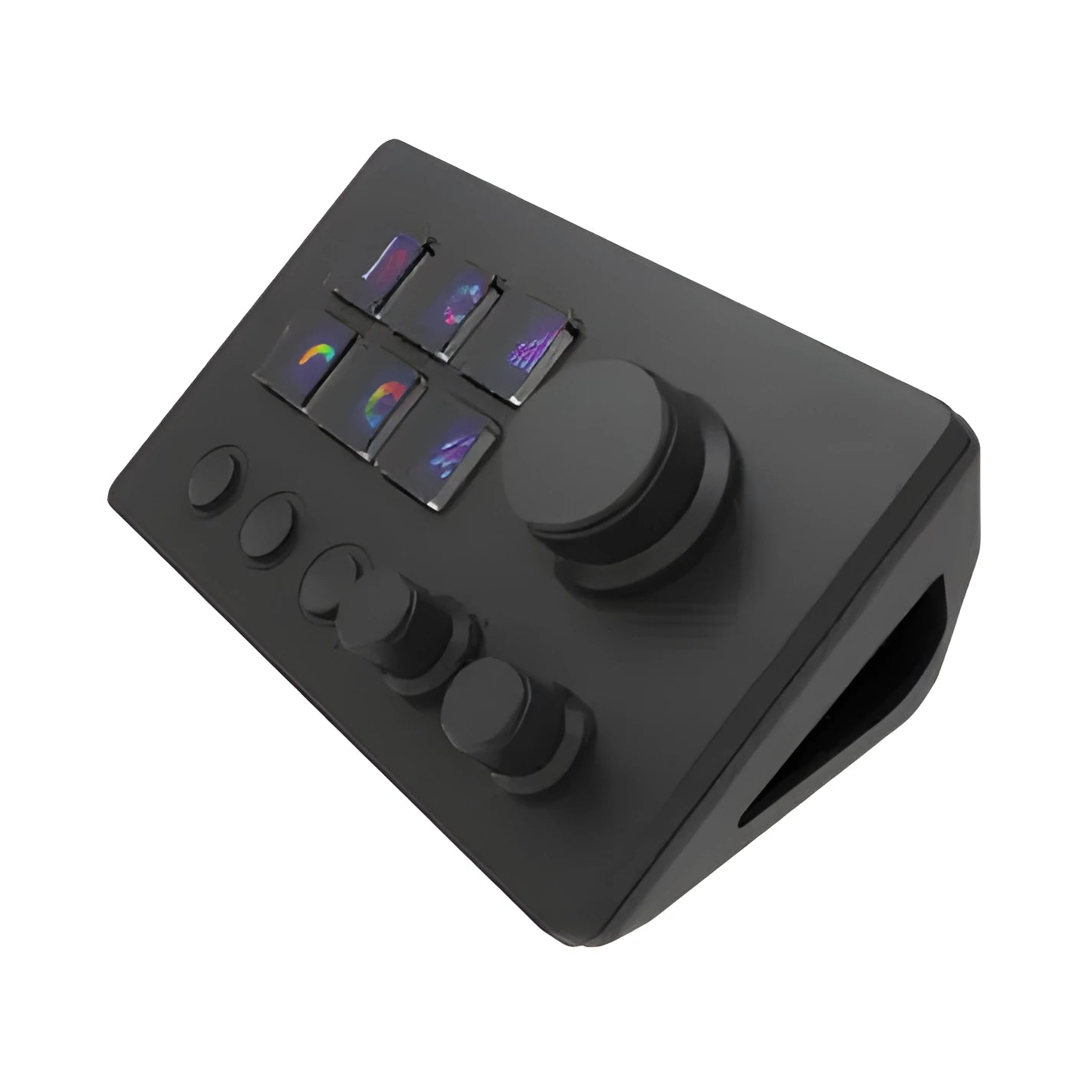 Black or white silicone keyboard with USB cable and adjustable bracket
