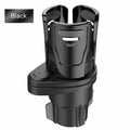 Second generation upgraded car cup holder in carbon fibre matte finish