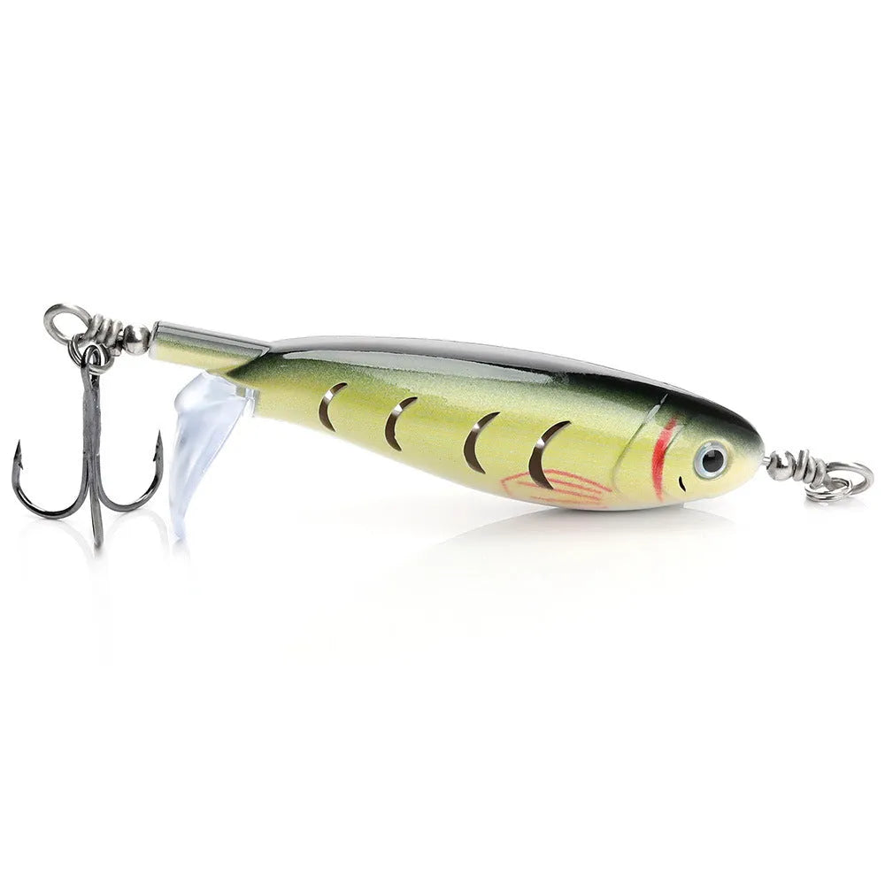7.5cm soft plastic fishing lure in various colours for road fishing.
