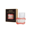 Upper and lower custom dental dentures with a 50g pack of gutta percha.