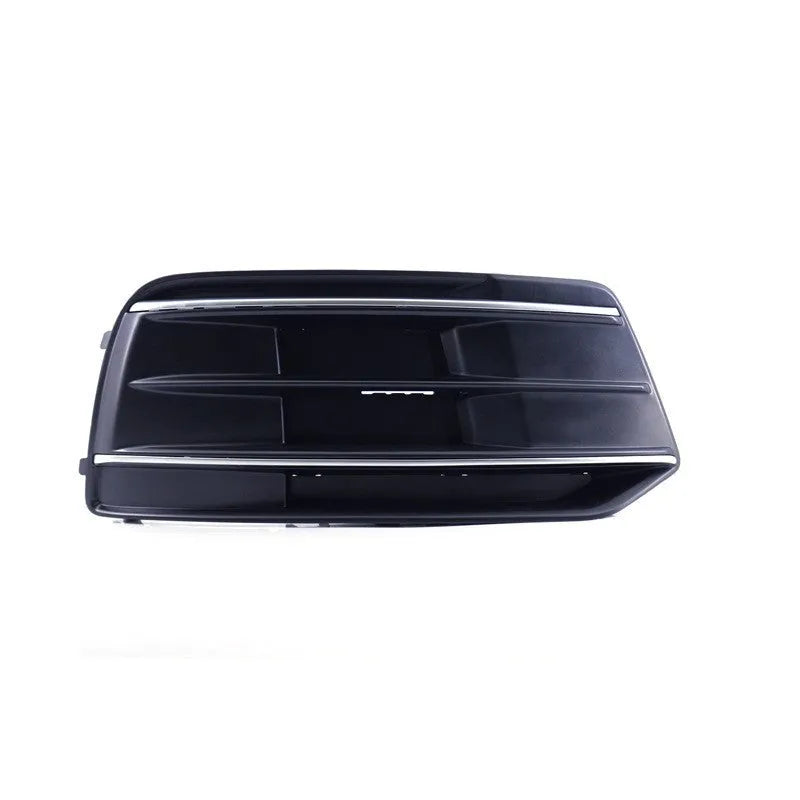 Audi Q5 2018-2022 replacement front bumper lower grille and fog light frame in black ABS plastic