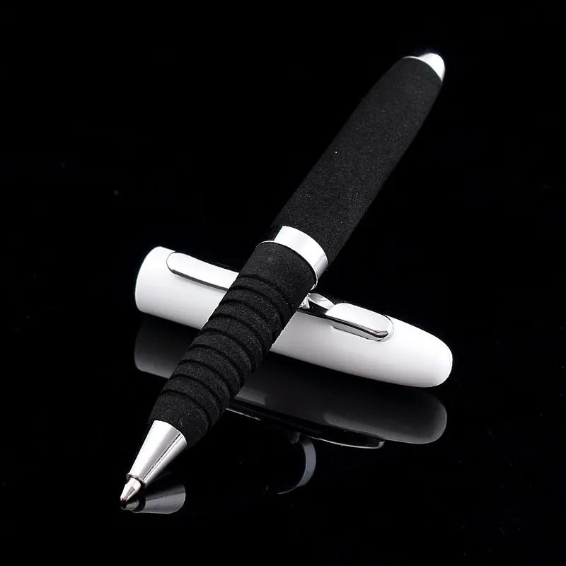 EVA metal cap mini ballpoint pen with compact 112mm size and choice of seven refill colours.