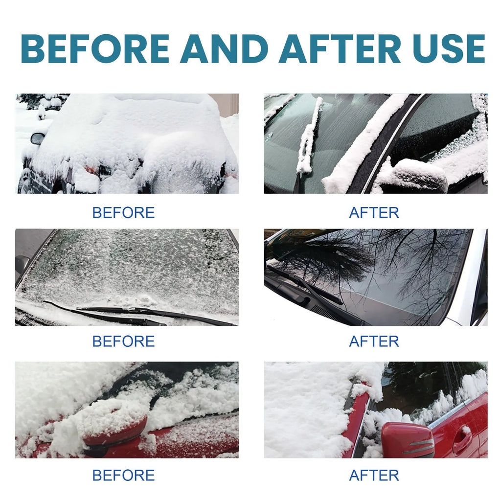 150ml car windscreen defrost spray bottle for winter ice melting and snow removal