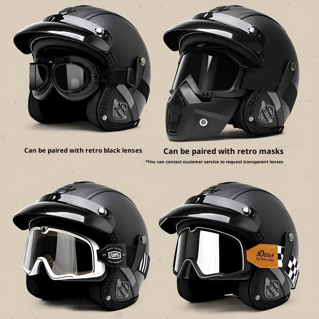 3C certified ABS motorcycle helmet for adults, available in sizes M to XXL and multiple colours