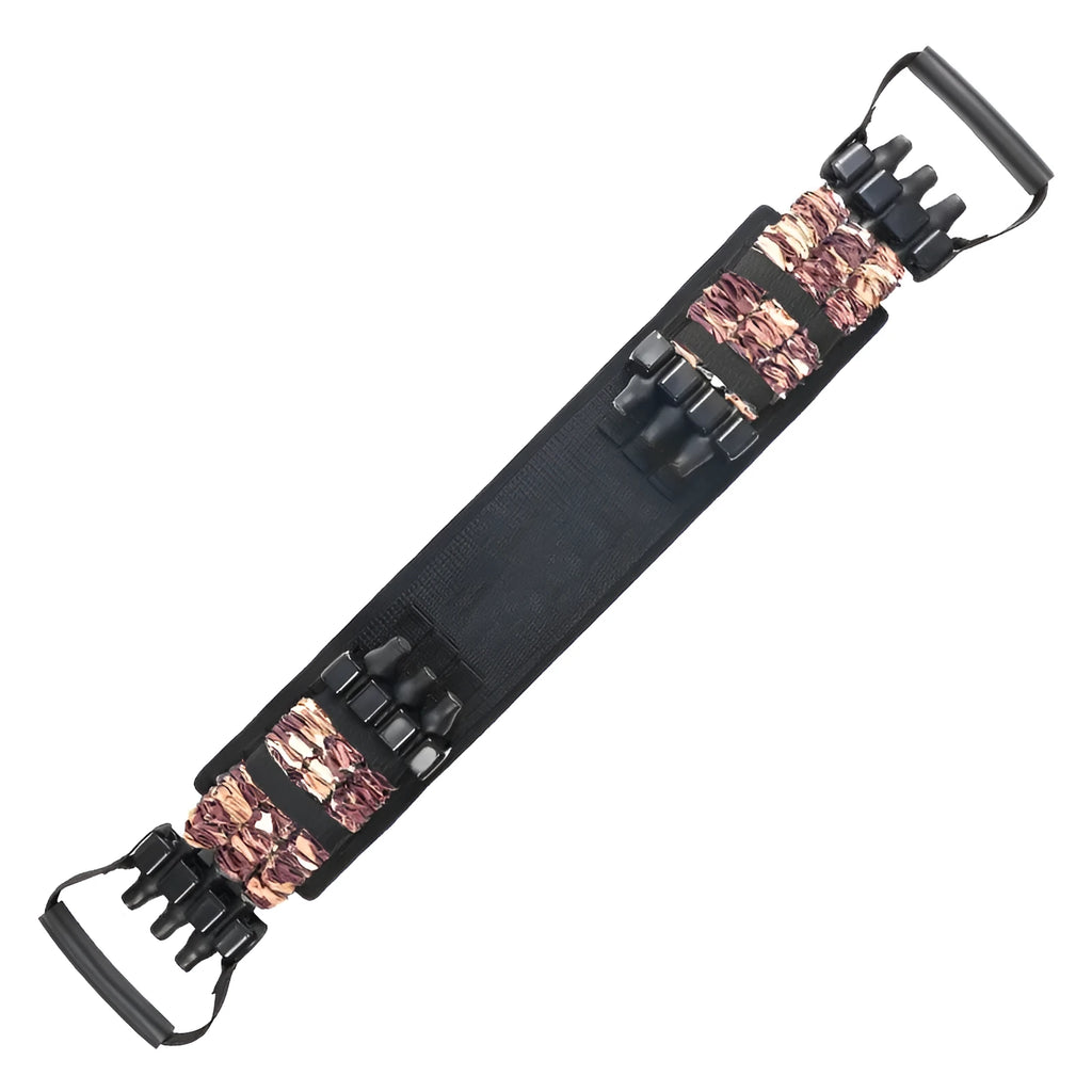 Bench press chest expander elastic belt in camouflage for push-up resistance training
