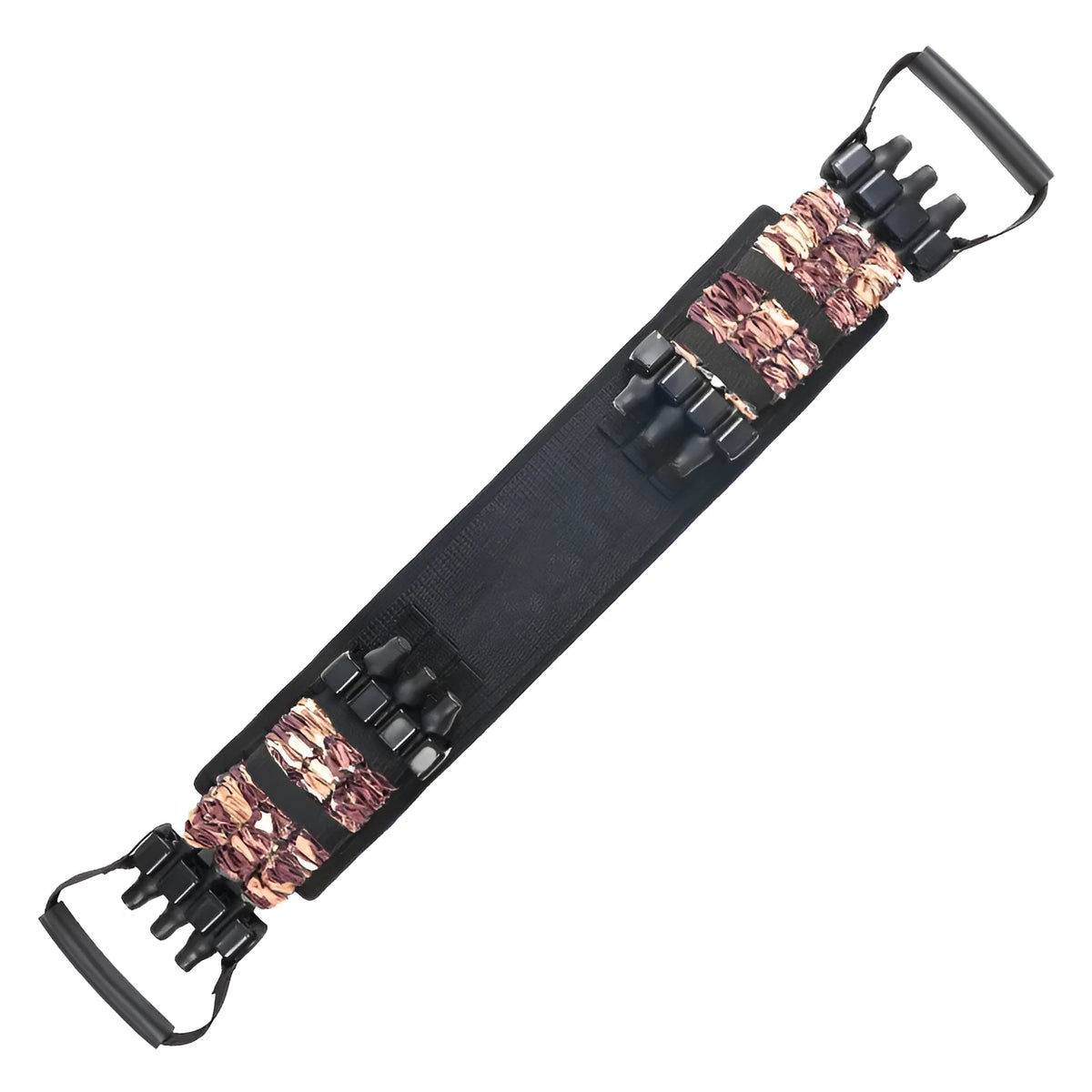 Bench press chest expander elastic belt in camouflage for push-up resistance training