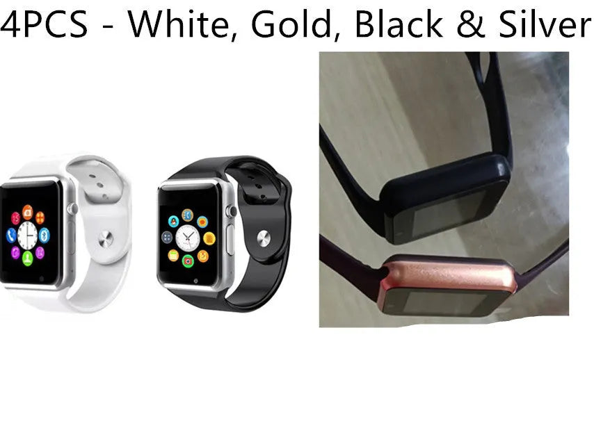 A1 smart watch with 1.54-inch screen and camera for Android with GSM SIM support