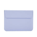 PU leather laptop sleeve in solid colour, available in 11 13 15 inch sizes