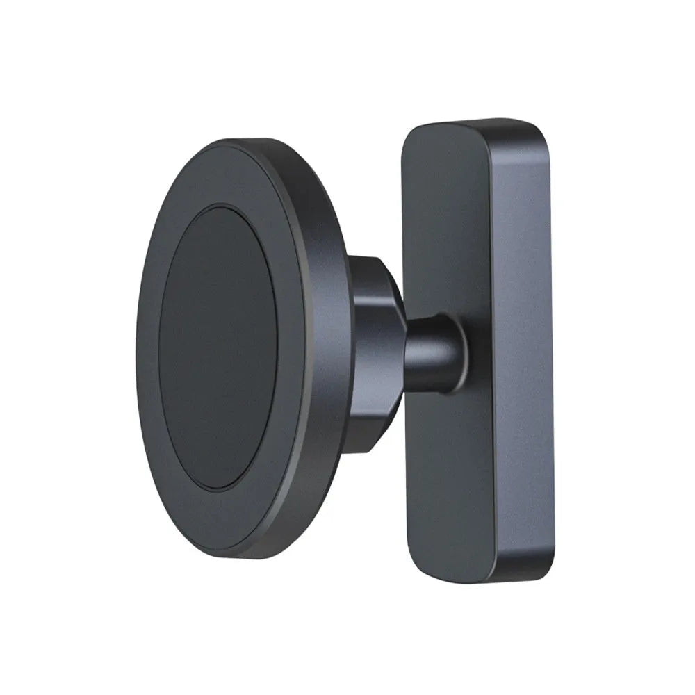 Magnetic mobile phone holder for car and gym with silicone bracket