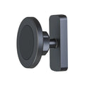 Magnetic mobile phone holder for car and gym with silicone bracket