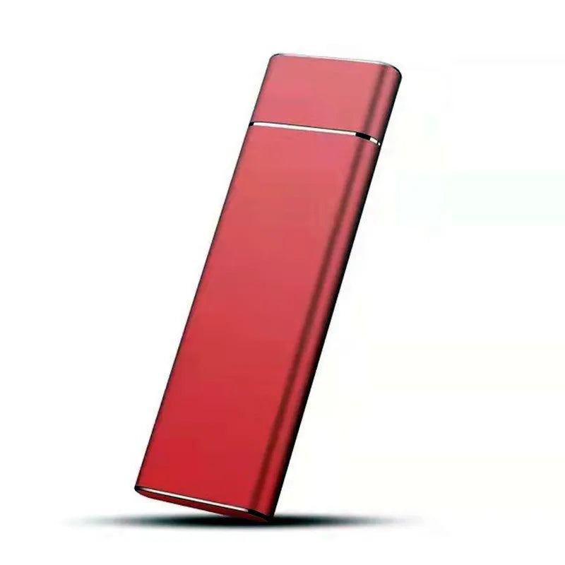 High-speed SSD mobile hard disk with ultra-thin metal shell in multiple colours