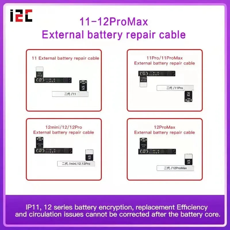 Metal battery data corrector tool for iPhone 11 12 series battery health popover issue