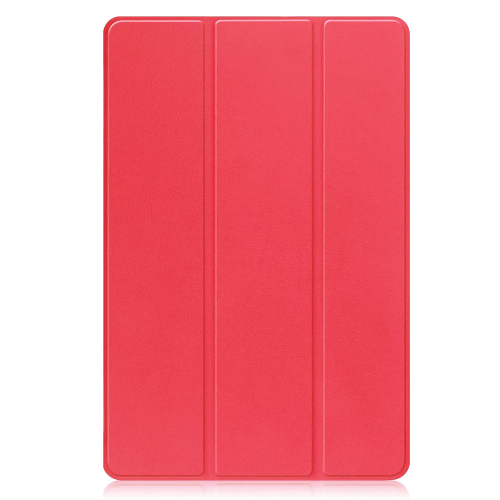 Ultra-thin black tri-fold protective case for Xiaomi Pad 5 Pro 12.4 with auto wake function
