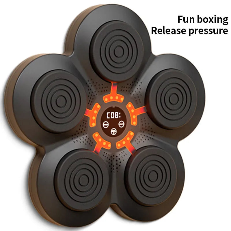 Children's boxing training target with ABS body, freestanding design and optional adult or children's gloves