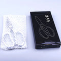 Stainless steel household kitchen scissors with non-slip handle for cutting chicken bone and seafood