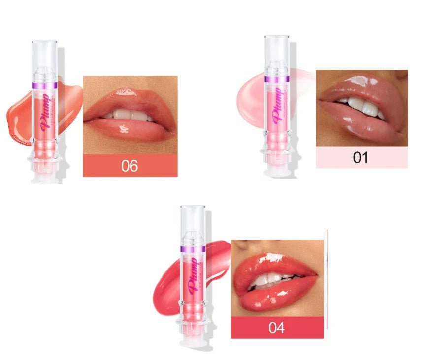 Kissably Soft Liquid Lipstick in various shimmery colors, creating a vibrant and hydrating lip look