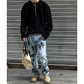 Solid colour loose pullover shirt with long sleeves for early spring layering