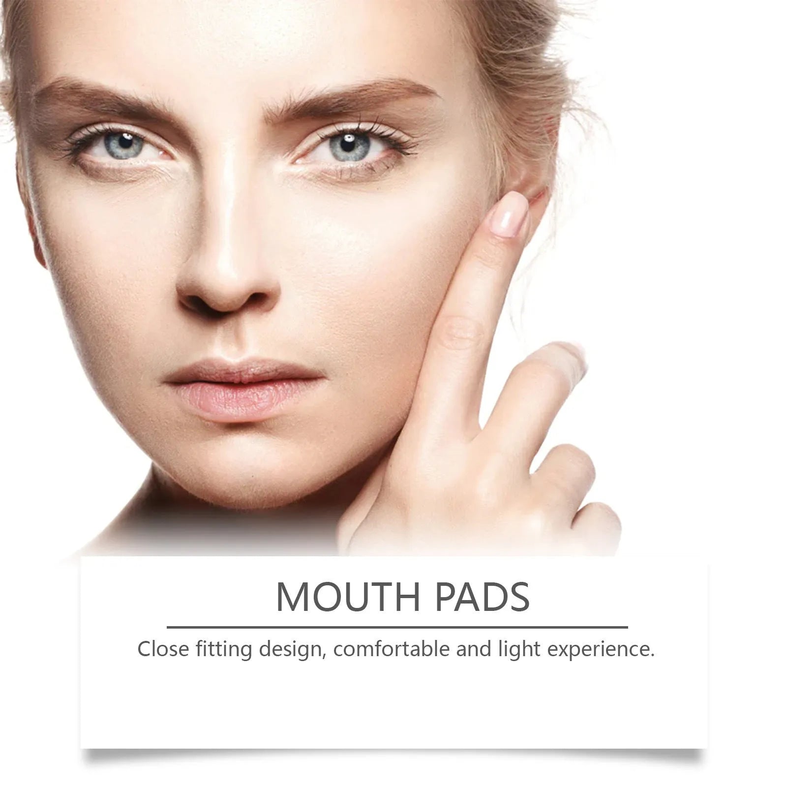 Two facial patches for skin firming with collagen and hyaluronic acid hydrogel formula