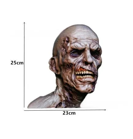 3D zombie horror Avatar car window sticker in PET material, 25 x 23cm, left and right options