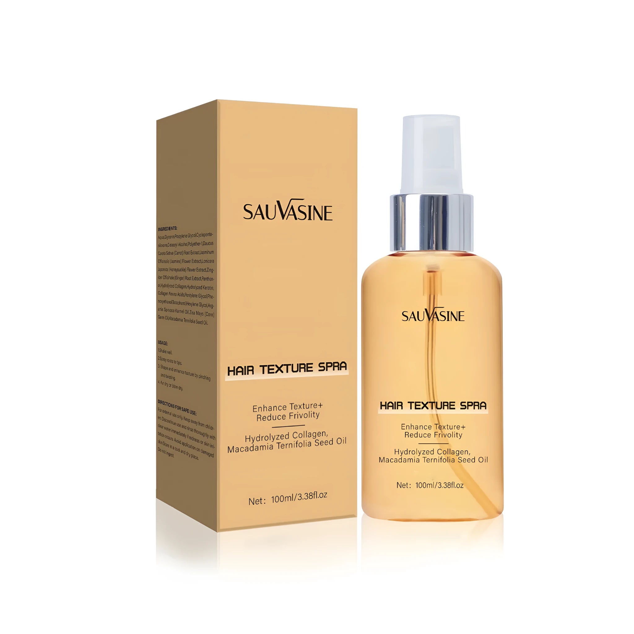 100 ml scalp care spray bottle reduces frizz and moisturises hair, SWX-248 export model