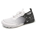 Five finger non-slip upstream shoes in army green colour with rubber sole and elastic band.