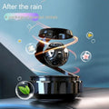 Solar car aromatherapy decoration perfume unit with fragrance dispenser for vehicle dashboard