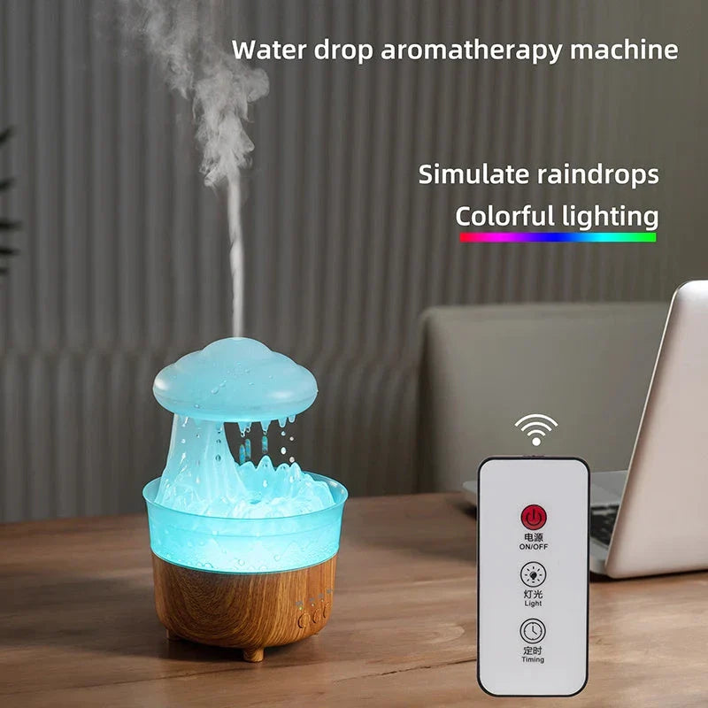 Soothing Cloud Humidifier with Color-Changing Lights, Powerful Yet Whisper-Quiet Operation, Large Water Capacity for Extended Runtime