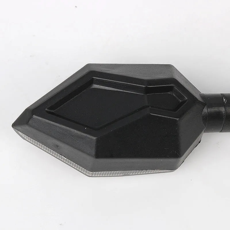 Arrow-shaped LED motorcycle turn signal lamp for 12v universal fitment