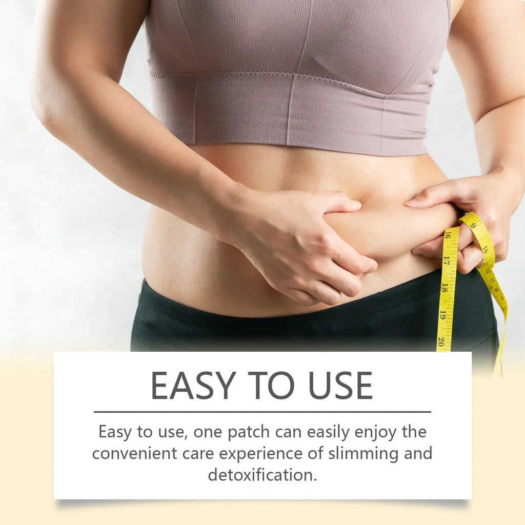 Pack of 10 herbal body shaping navel patches with bee venom and argy wormwood formula