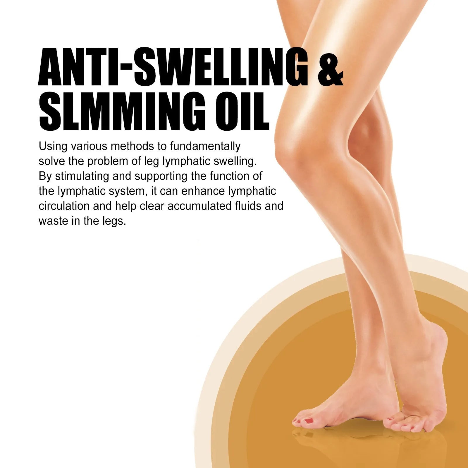 50ml bottle of ginger and grape seed moisturising body oil for massage