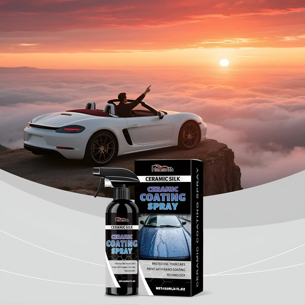 Ceramic coating spray bottle 120ml capacity for car paint protection with anti-fading formula