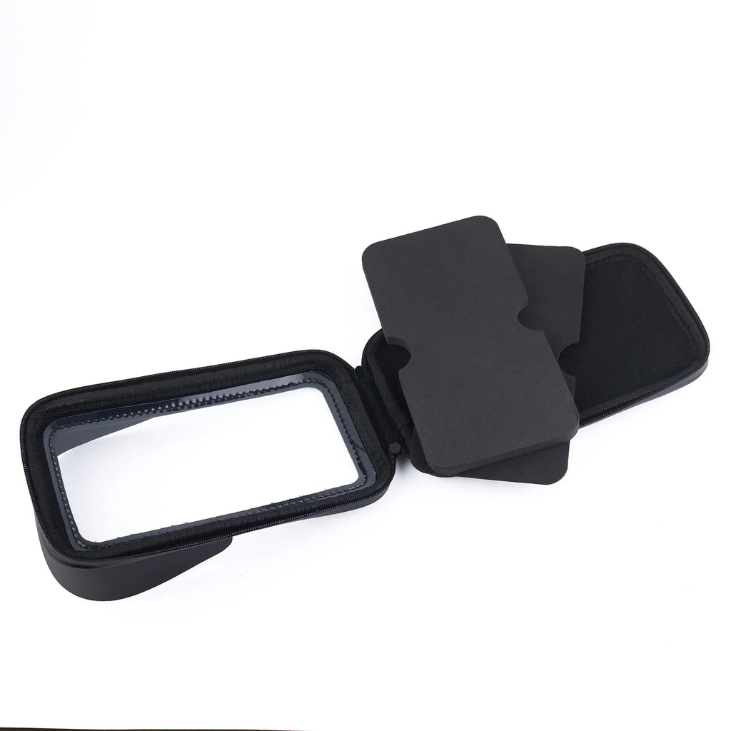 Waterproof cycling phone bag with bracket mount for bicycles in XL 6.5-inch size
