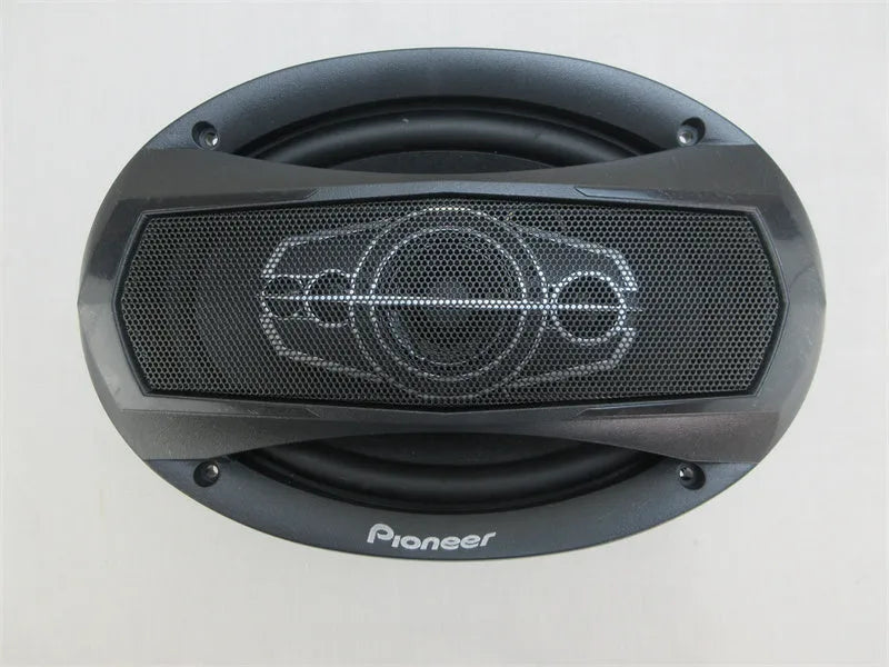 TS-A6995S 6x9 coaxial car speaker with rubber surround and iron basin rack