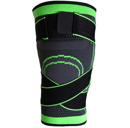 Premium sports knee pads with adjustable straps, breathable fabric, and sturdy construction for injury prevention and high-performance athletics