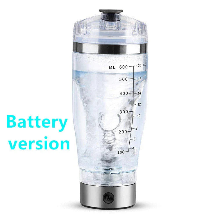 Portable Rechargeable Electric Protein Shake Mixer Bottle with Vortex Blending Technology, Ideal for Fitness, Travel, and On-the-Go Lifestyles