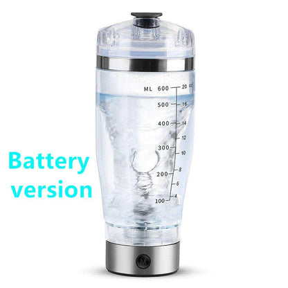 Portable Rechargeable Electric Protein Shake Mixer Bottle with Vortex Blending Technology, Ideal for Fitness, Travel, and On-the-Go Lifestyles