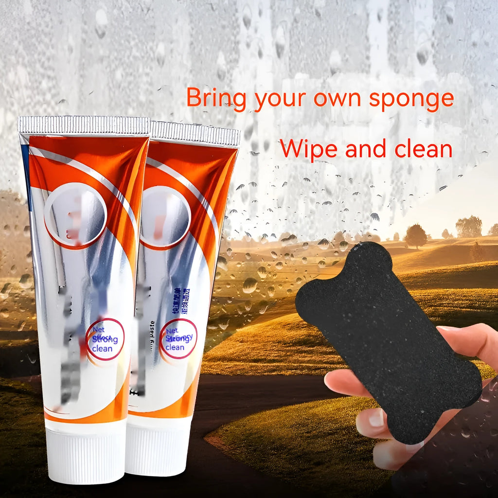 65ml white car windshield descaling cleaning agent bottle for oil stain removal