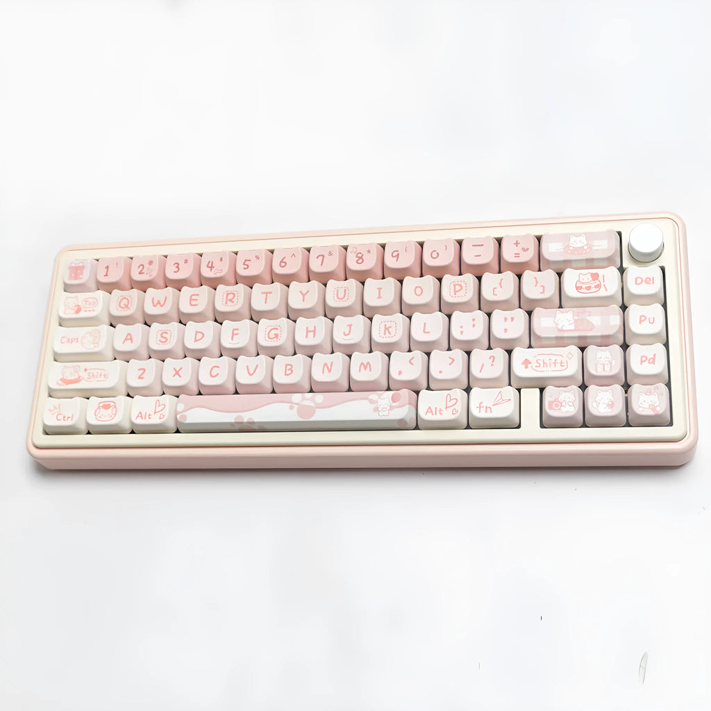 Full set PBT sublimation key caps for mechanical keyboard with over 98 keys
